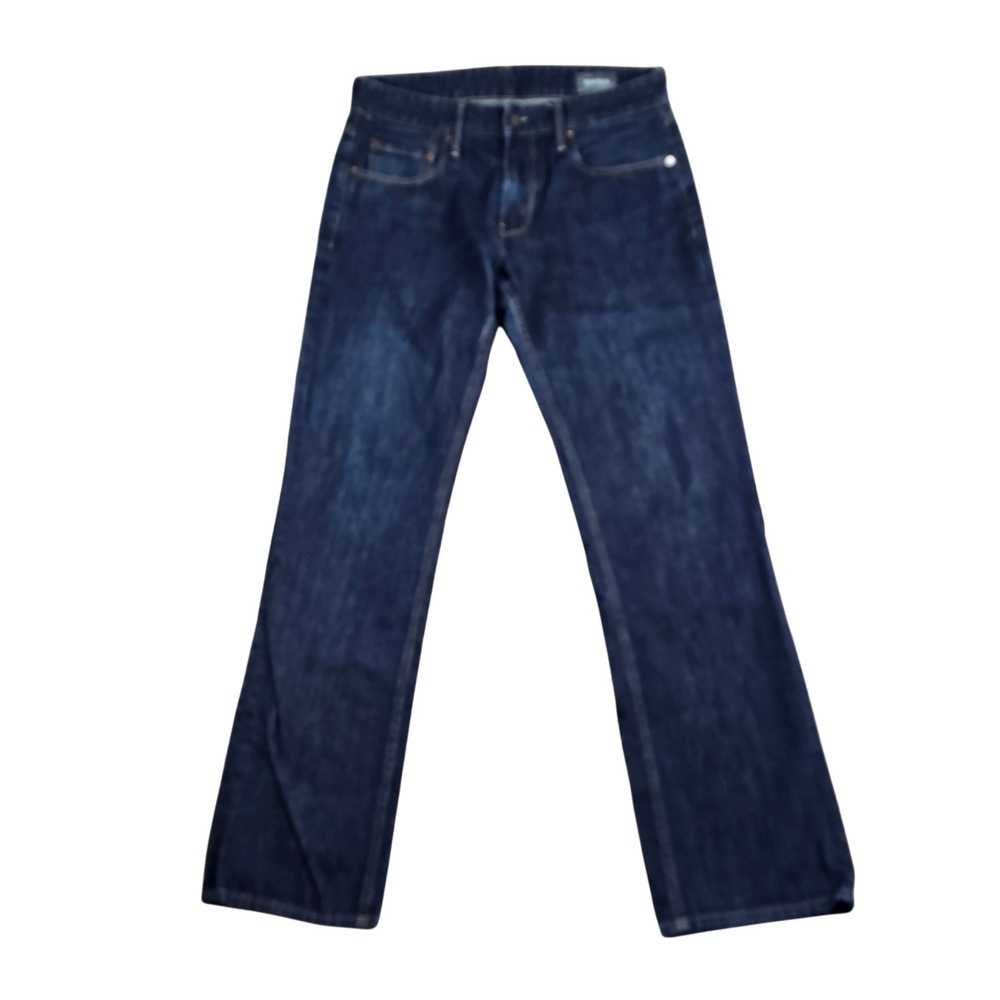 Bonobos The Blue Jean Men 33/32 (31x31 actual) Dark Wash Denim Straight Leg Pant